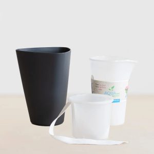 Aanbieding Zelfwaterende plantenpot - Basel - Antraciet - P12